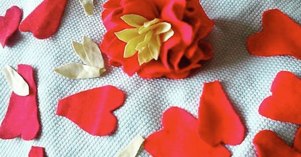 Corona di fiori di stoffa- quinceanera - Malice's Craftland